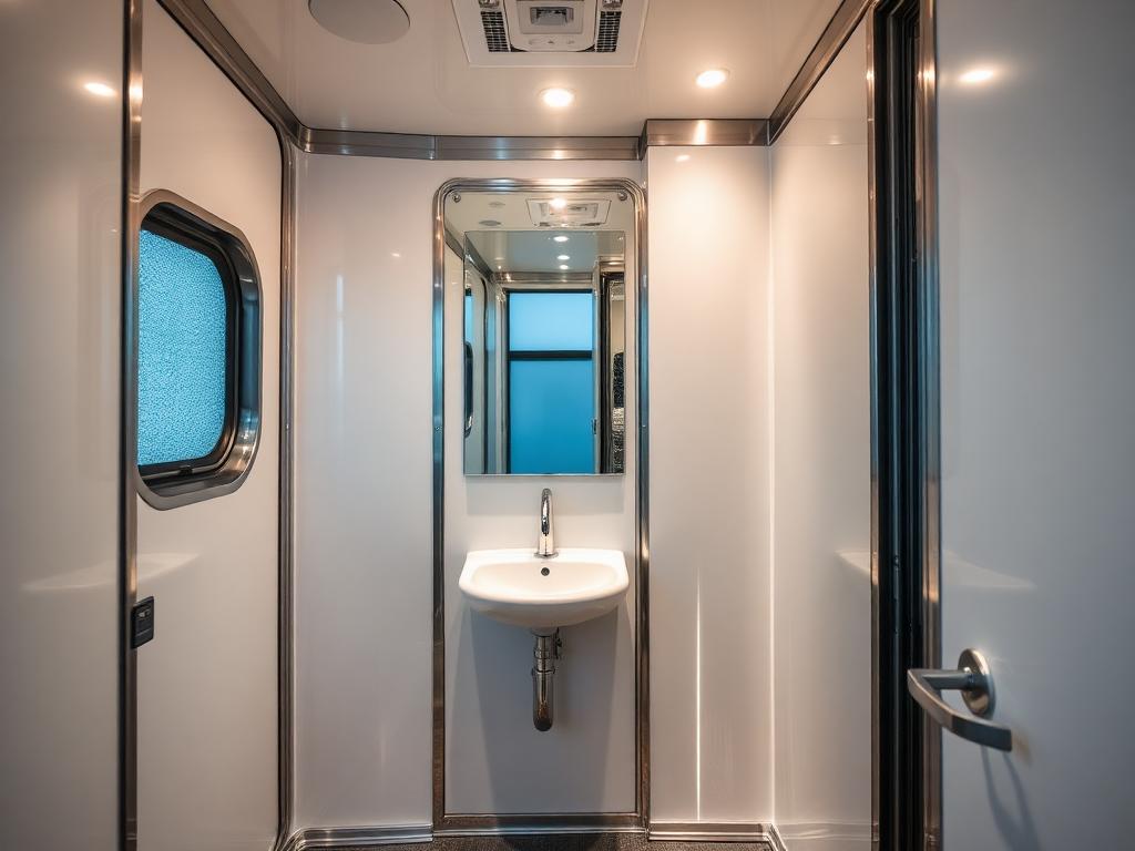 Luxury Restroom Trailers in Wilmington, OH